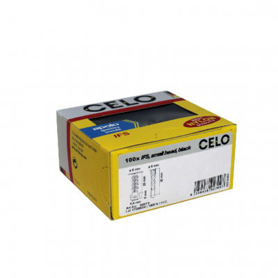 UCHWYT DO OPASKI KABLOWEJ WCISKANY IFS 6X30 łeb 4,8mm czarny /opk=100szt./ 946IFS CELO (946IFS)